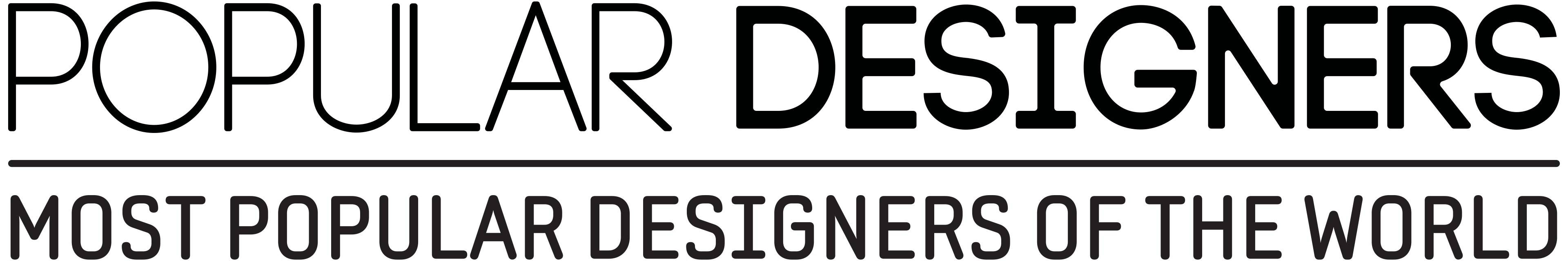 POPDES - World's Most Popular Designers